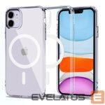 Back panel cover Tech-Protect - Tech-Protect MagMat MagSafe iPhone 11 Case - Clear 