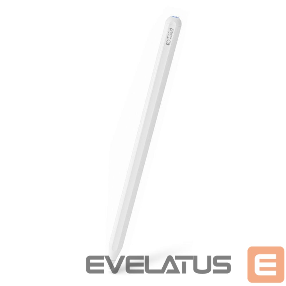 Stylus Tech-Protect Tech-Protect Digital Magnetic Stylus Pen 2 Magnetic for iPad Tablet - White