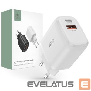 Adapter Tech-Protect  White \ USB-A (female) || USB-C (female) \ without cable 