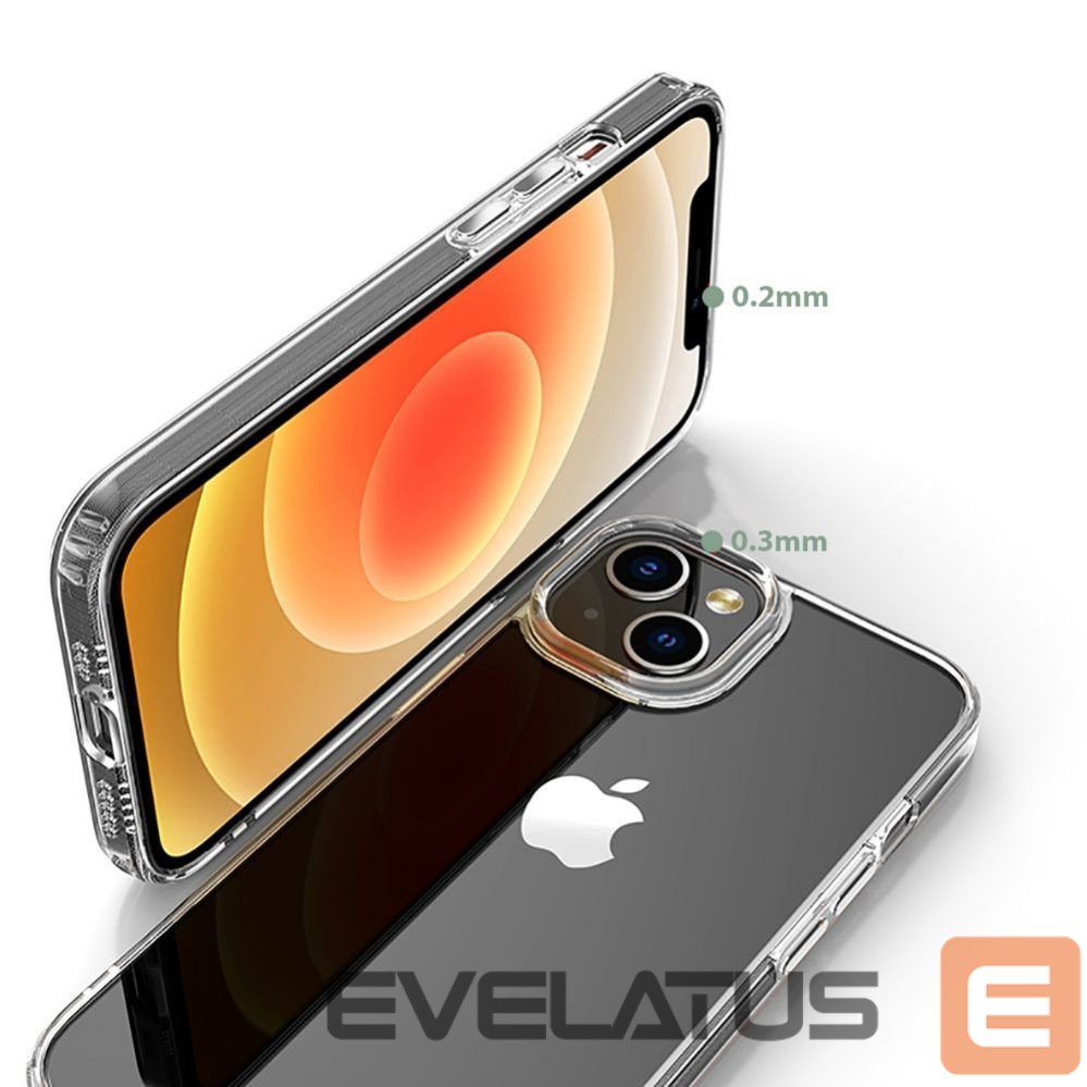 Back panel cover Tech-Protect Tech-Protect FlexAir Hybrid iPhone 11 Case - Clear
