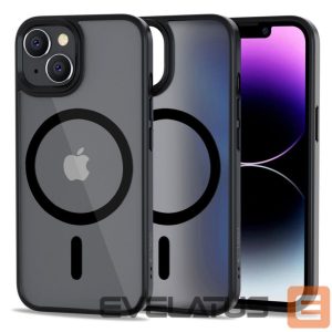 Back panel cover Tech-Protect  Black || Semi-transparent 