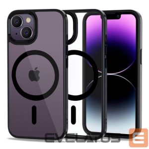 Back panel cover Tech-Protect  Transparent || Black 