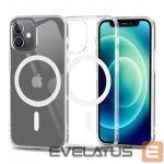 Back panel cover Tech-Protect  Tech-Protect FlexAir Hybrid MagSafe Case for iPhone 12 mini - Clear 