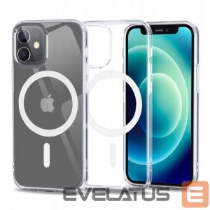 Back panel cover Tech-Protect  Tech-Protect FlexAir Hybrid MagSafe Case for iPhone 12 mini - Clear 