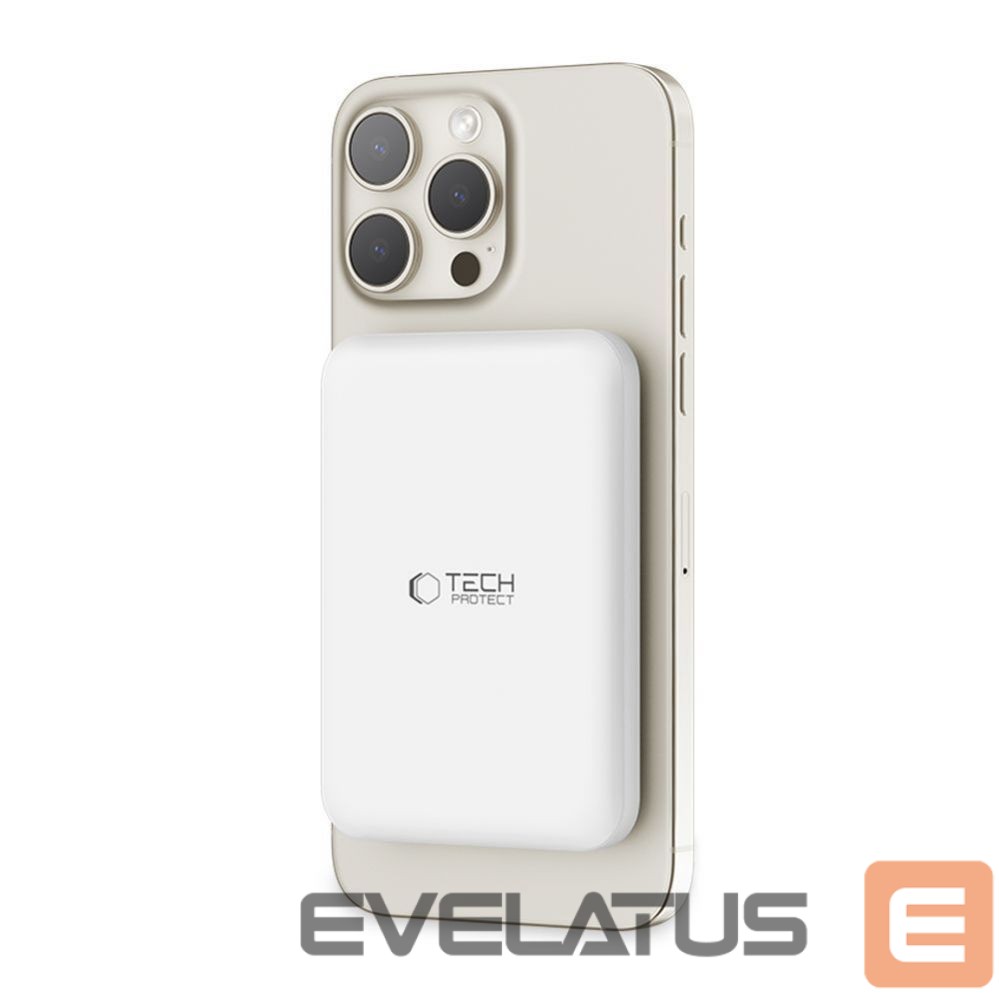 Power bank Tech-Protect White