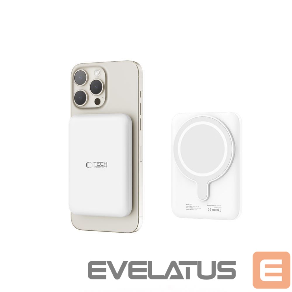 Power bank Tech-Protect White