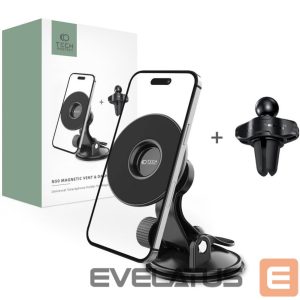 Auto holder Tech-Protect  Tech-Protect N50 MagSafe Car Magnetic Phone Holder for Cockpit/Air Vent - Black 