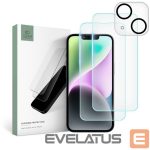 Protective glass Tech-Protect  Tech-Protect Supreme Set for iPhone 14 2x tempered glass for display / tempered glass for camera 