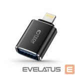 Adapter Tech-Protect  Tech-Protect UltraBoost Lightning (Male) / USB-A (Female) OTG Adapter - Black 