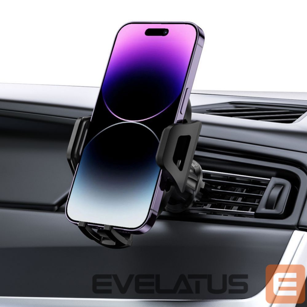 Auto holder Tech-Protect Universal Tech-Protect V5 Car Phone Holder for Cockpit/Air Vent - Black