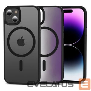 Back panel cover Tech-Protect  Black || Semi-transparent 