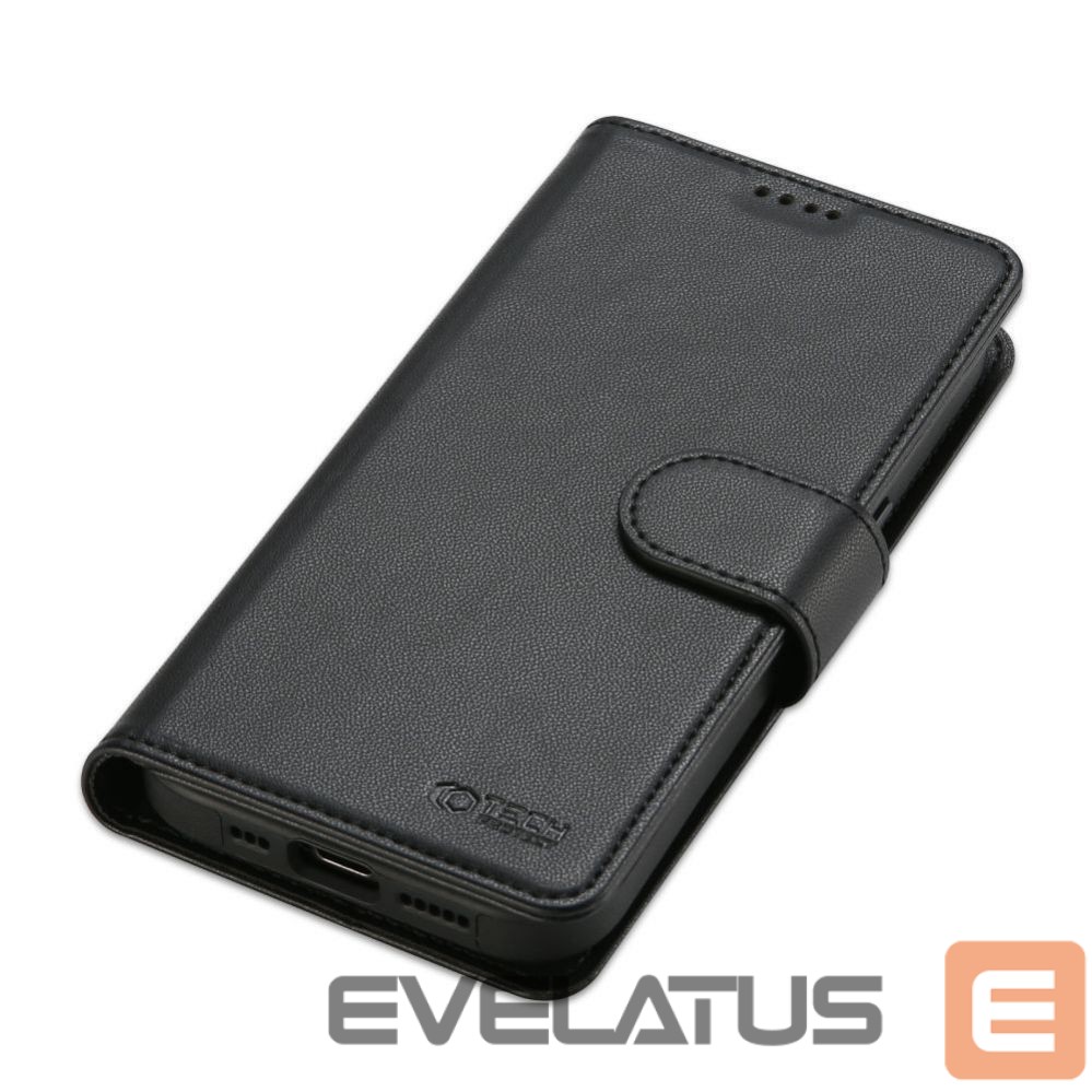 Back panel cover Tech-Protect Tech-Protect Wallet MagSafe case for iPhone 15 - black