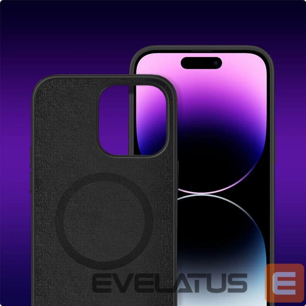 Back panel cover Tech-Protect Black || Semi-transparent