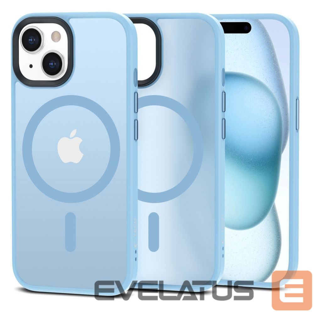 Back panel cover Tech-Protect Semi-transparent || Blue