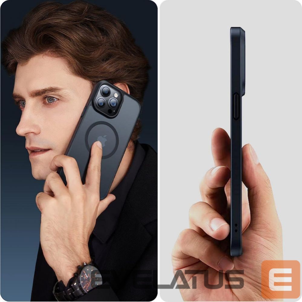 Back panel cover Tech-Protect Semi-transparent || Blue
