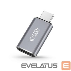 Adapter Tech-Protect  Tech-Protect UltraBoost USB-C (Male) / Lightning (Female) Adapter - Gray 