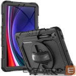 Back panel cover Tech-Protect  Tech-Protect Solid360 Case for Samsung Galaxy Tab S9 FE 10.9" X510 / X516B - Black 