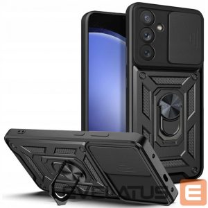Back panel cover Tech-Protect  Tech-Protect CamShield Pro Case for Samsung Galaxy S23 FE - Black 