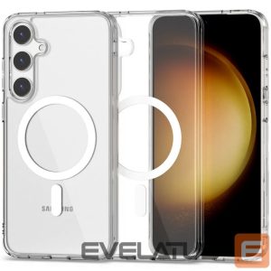 Back panel cover Tech-Protect  Tech-Protect FlexAir Hybrid MagSafe Case for Samsung Galaxy S24 - Clear 