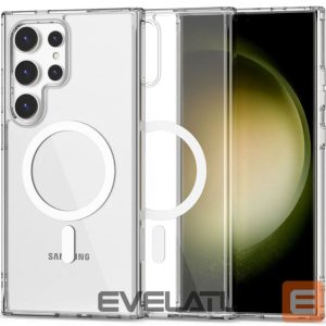 Back panel cover Tech-Protect  Tech-Protect FlexAir Hybrid MagSafe Case for Samsung Galaxy S24 Ultra - Clear 
