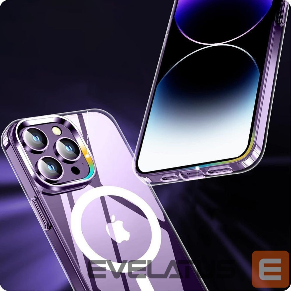 Back panel cover Tech-Protect Tech-Protect FlexAir Hybrid MagSafe Case for Samsung Galaxy S24 Ultra - Clear