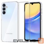 Back panel cover Tech-Protect  Tech-Protect FlexAir+ Case for Samsung Galaxy A15 4G / 5G - Transparent 