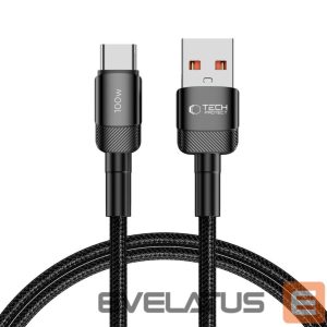 Cable Tech-Protect  Tech-Protect UltraBoost Evo USB-C / USB-A cable 100W 5A 1m - black 