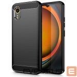 Back panel cover Tech-Protect  Tech-Protect TPUCarbon Case for Samsung Galaxy XCover 7 - Black 