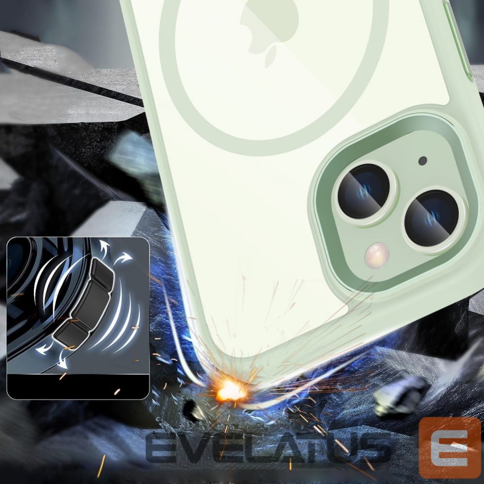Back panel cover Tech-Protect Transparent || Green