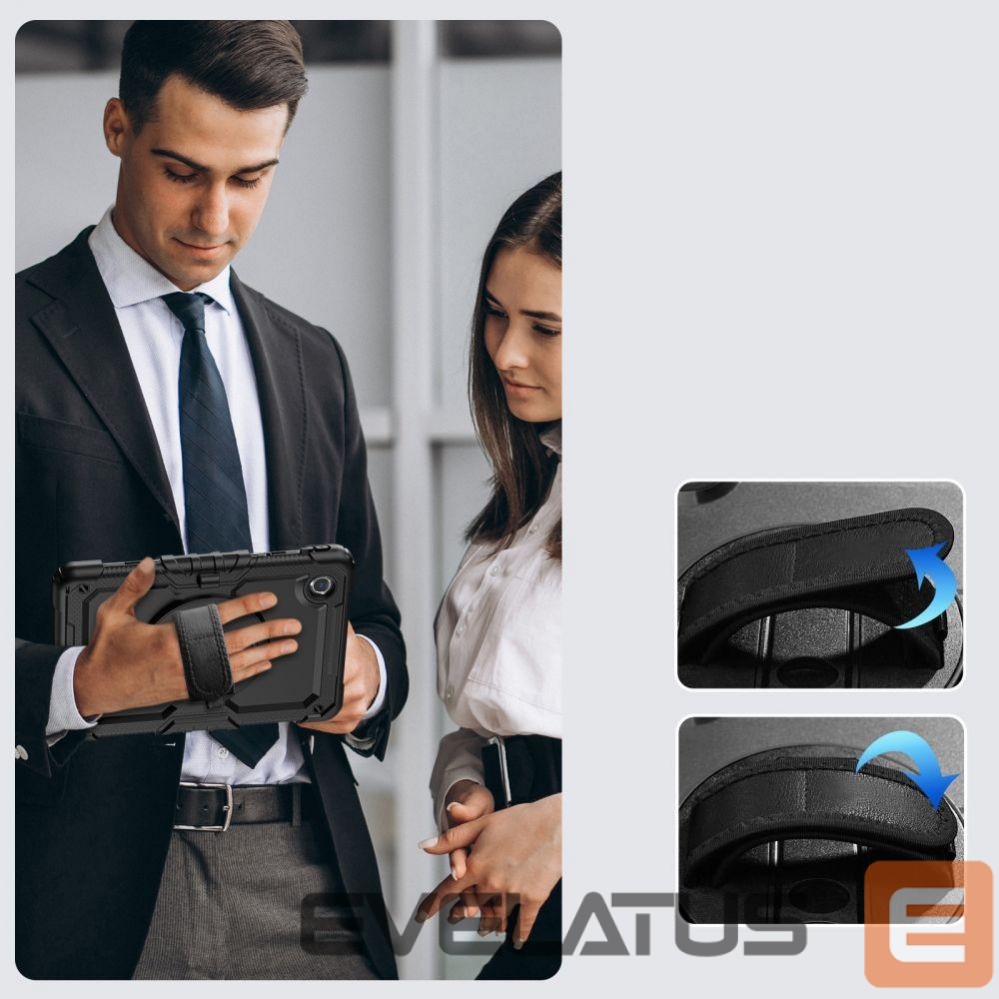 Back panel cover Tech-Protect Tech-Protect Solid360 Case for Lenovo Tab M11" 11.0 TB-330 - Black