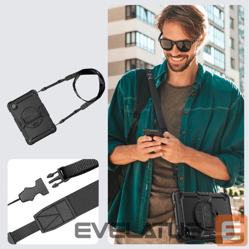 Back panel cover Tech-Protect Tech-Protect Solid360 Case for Lenovo Tab M11" 11.0 TB-330 - Black