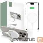 Adapter Tech-Protect  Tech-Protect QI15W-A33 Inductive Charger with MagSafe and Stand with USB-A / USB-C Cable - White 
