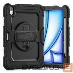 Back panel cover Tech-Protect  Tech-Protect Solid360 iPad Air 11" 2024 Case - Black 