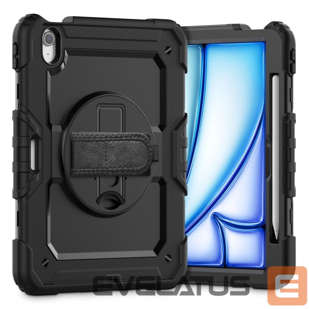 Back panel cover Tech-Protect Tech-Protect Solid360 iPad Air 11" 2024 Case - Black