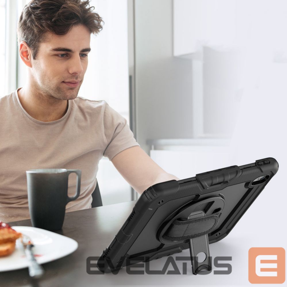 Back panel cover Tech-Protect Tech-Protect Solid360 iPad Air 11" 2024 Case - Black