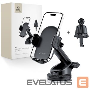 Auto holder Tech-Protect Universal Tech-Protect V7 Car Phone Holder for Cockpit/Air Vent - Black 