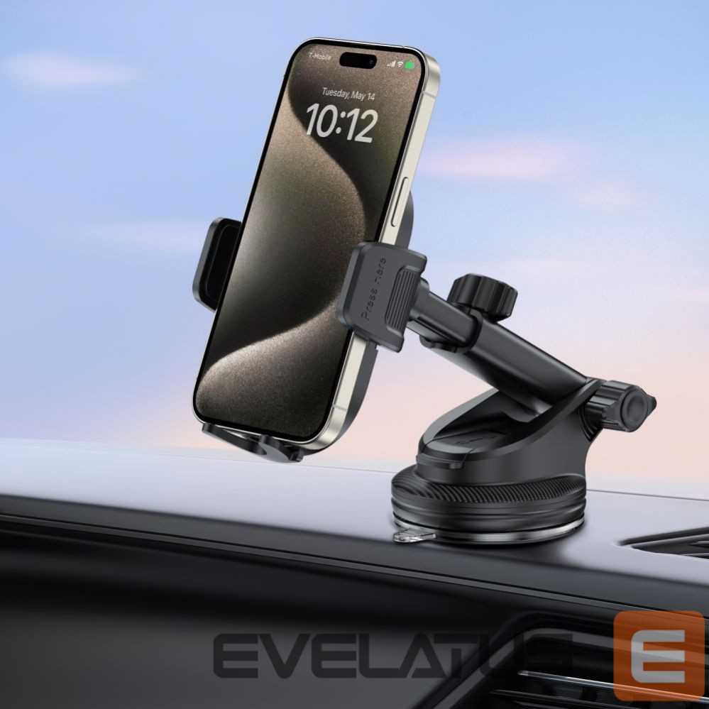 Auto holder Tech-Protect Universal Tech-Protect V7 Car Phone Holder for Cockpit/Air Vent - Black