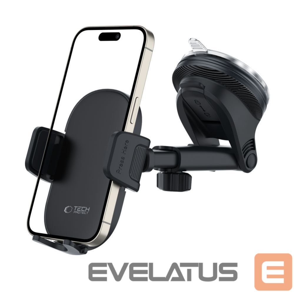 Auto holder Tech-Protect Universal Tech-Protect V7 Car Phone Holder for Cockpit/Air Vent - Black