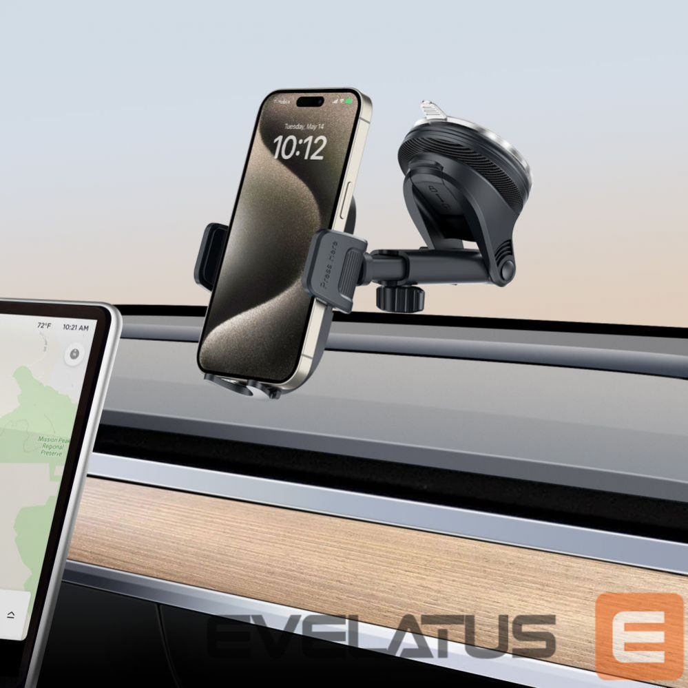 Auto holder Tech-Protect Universal Tech-Protect V7 Car Phone Holder for Cockpit/Air Vent - Black