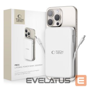 Power bank Tech-Protect  White 