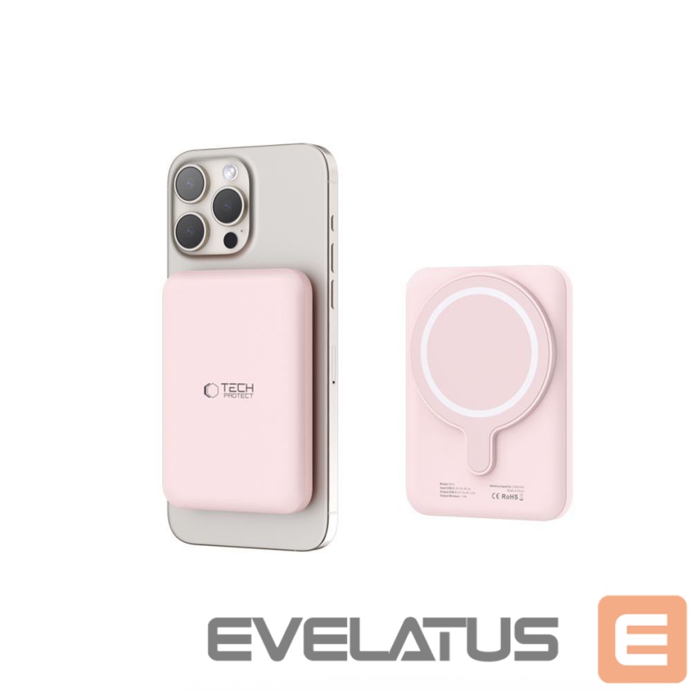 Power bank Tech-Protect Pink
