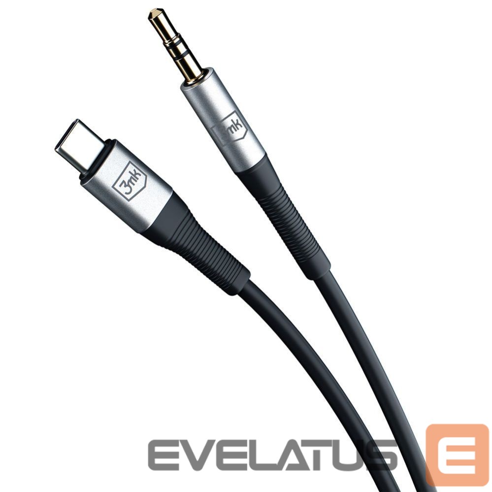 Cable 3MK Accessories - 3mk AUX Cable USB-C - Jack 3.5 mm