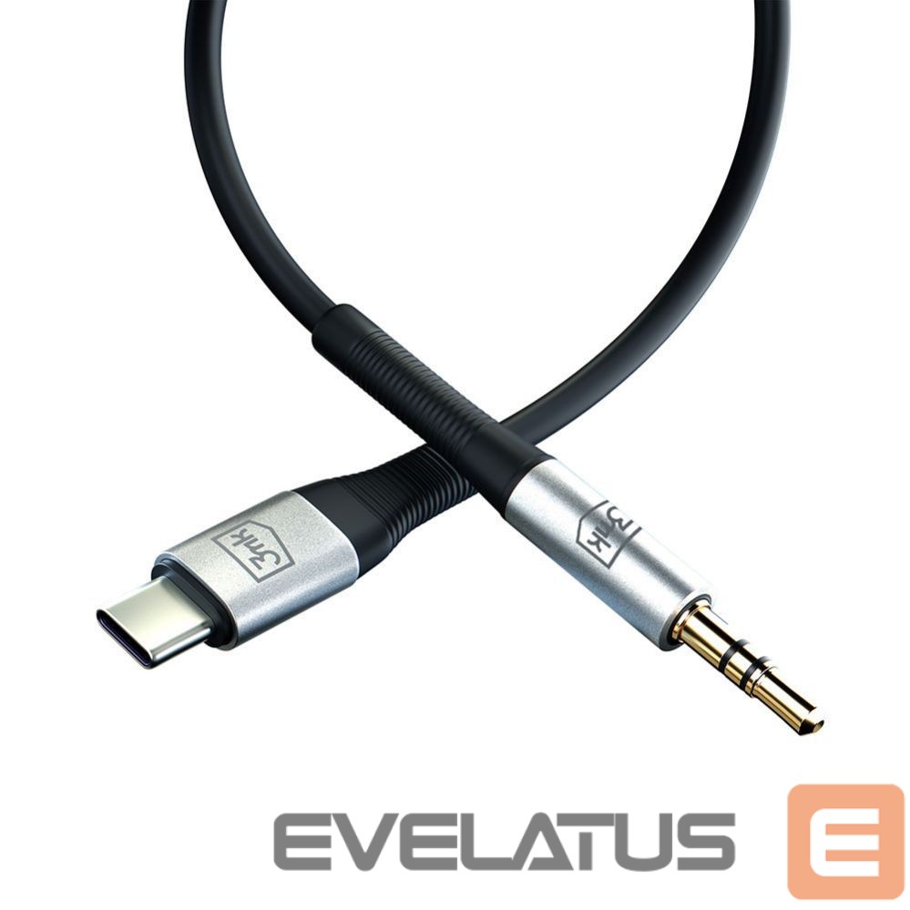 Cable 3MK Accessories - 3mk AUX Cable USB-C - Jack 3.5 mm