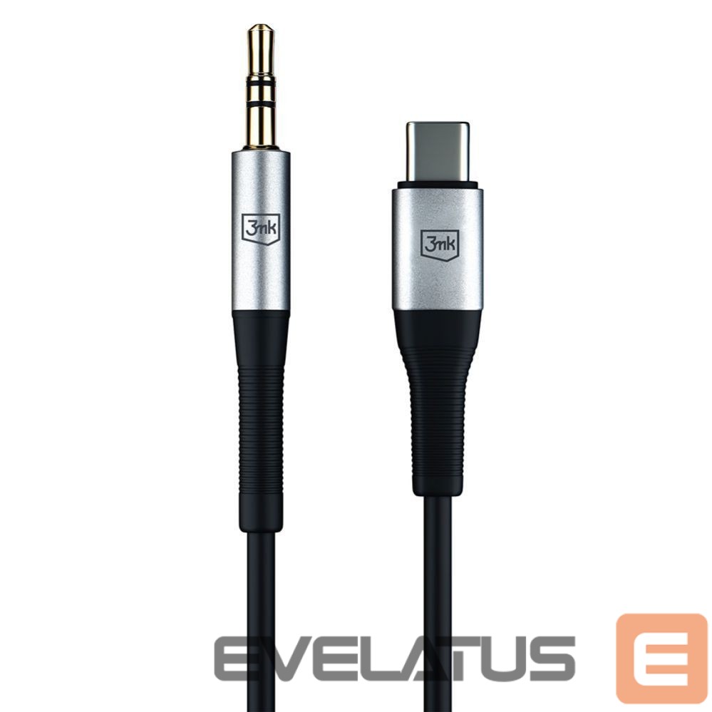 Cable 3MK Accessories - 3mk AUX Cable USB-C - Jack 3.5 mm