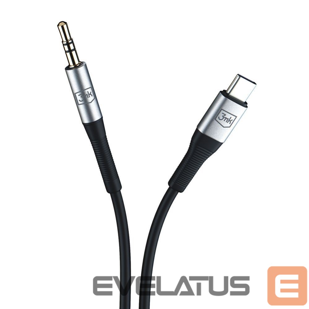 Cable 3MK Accessories - 3mk AUX Cable USB-C - Jack 3.5 mm