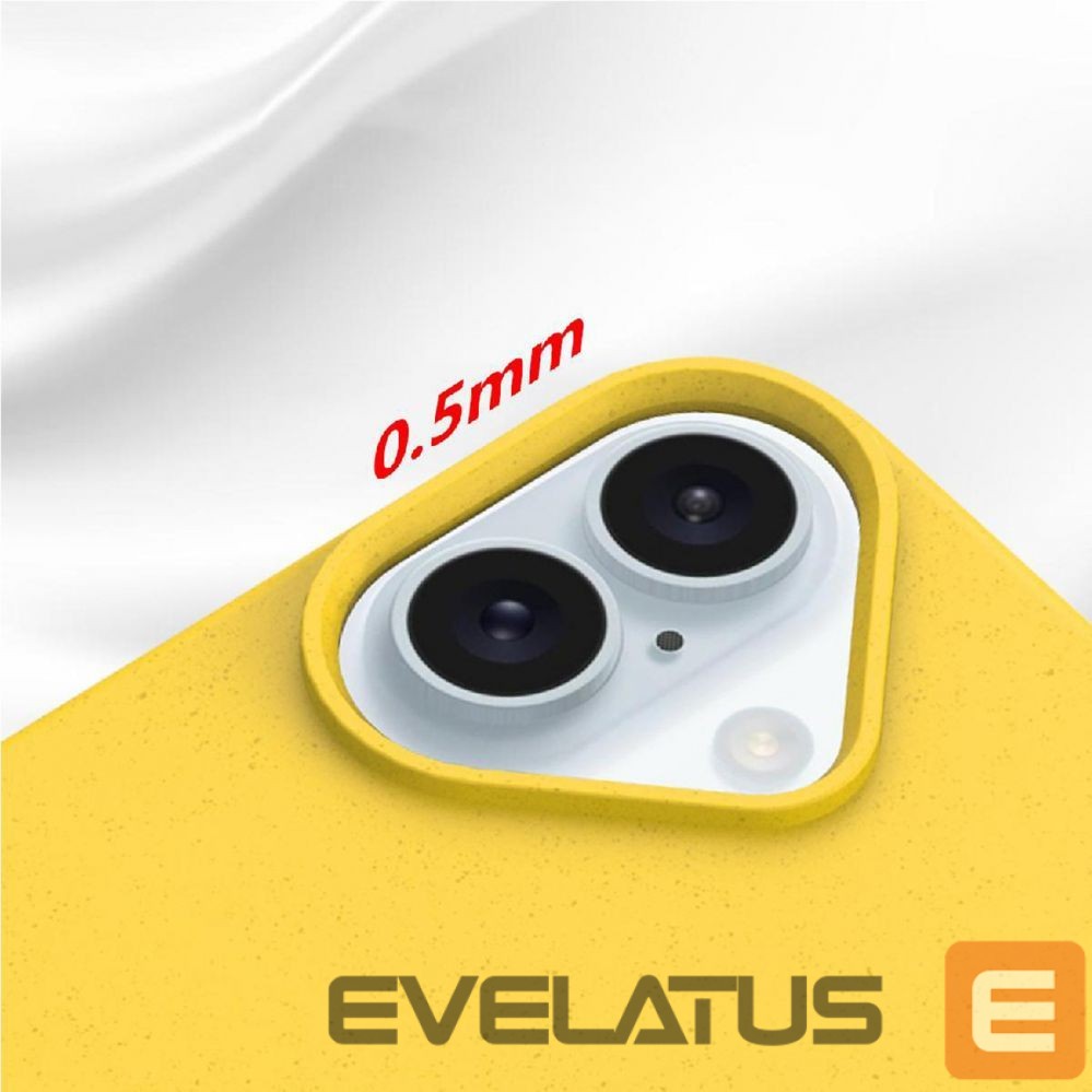 Back panel cover Hurtel Yellow
