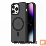 Back panel cover Hurtel  Magnetic Collection MagSafe iPhone 16 Case - Black 