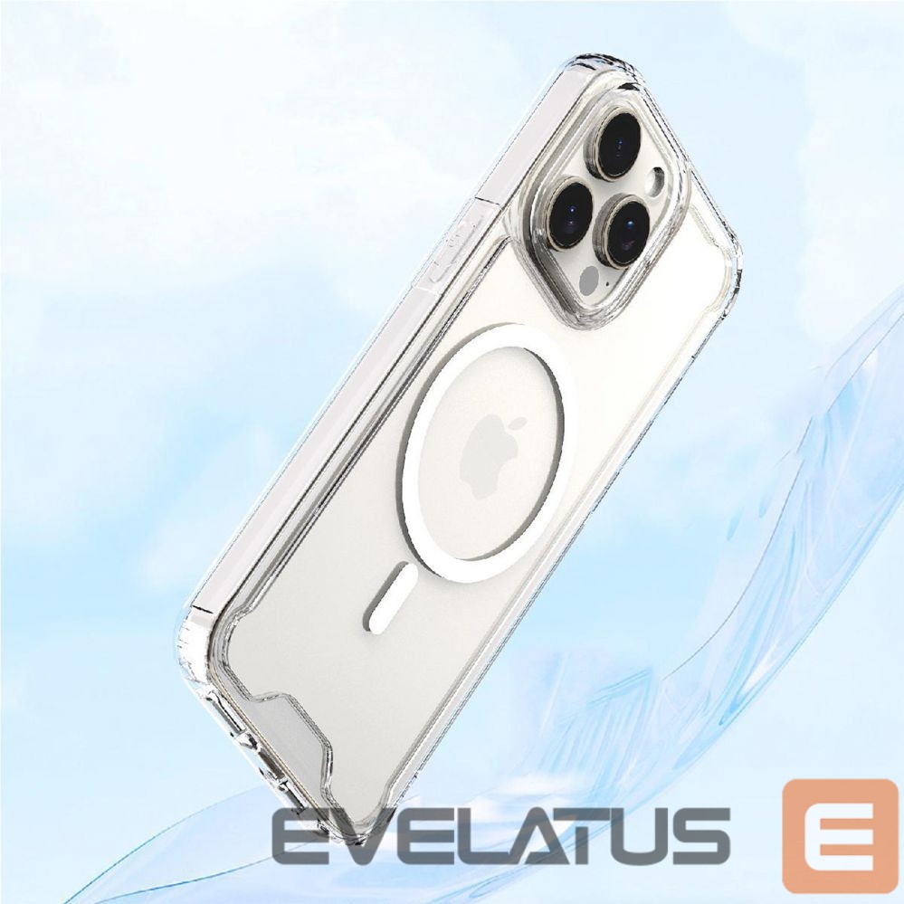Back panel cover Hurtel Clear Corner Case MagSafe for iPhone 16 Pro Max - Clear