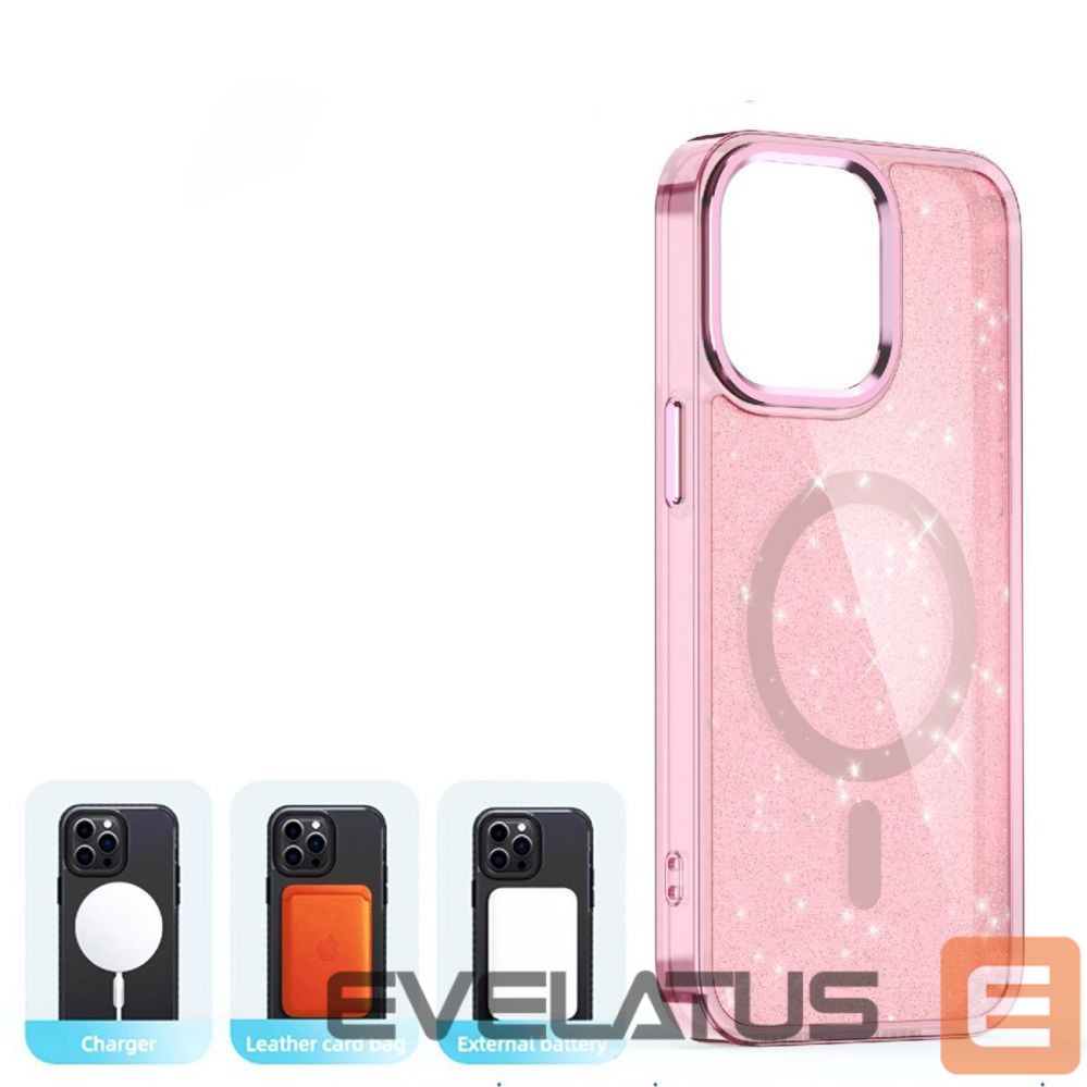 Back panel cover Hurtel Pink || Semi-transparent