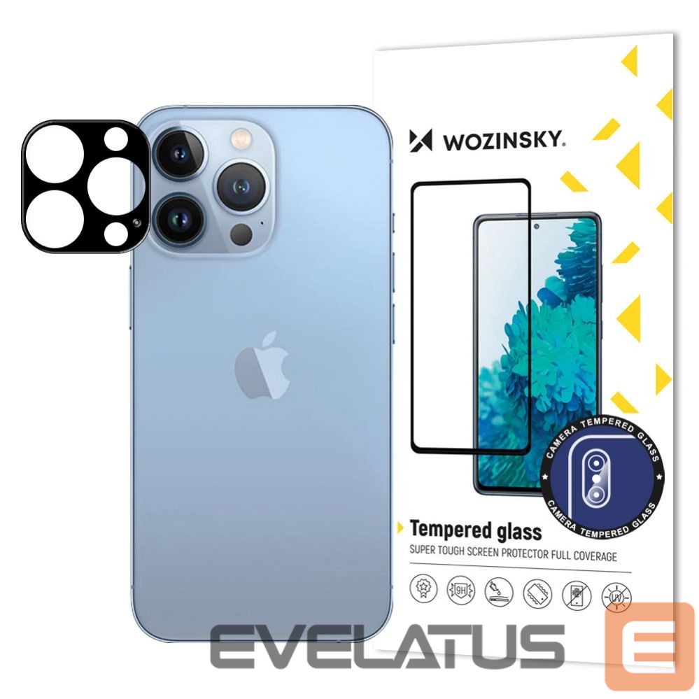 Protective glass Wozinsky - Wozinsky Full Camera Glass 9H tempered glass for the iPhone 16 Pro Max camera